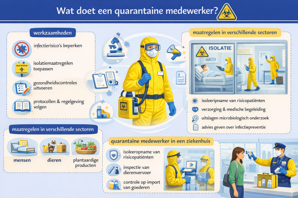 Wat doet een quarantaine medewerker